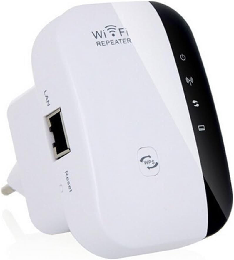 WiFi Repeater, Wireless Range Extender, Mini Portable, 360 Degree WiFi Coverage