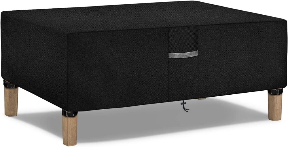 Heavy Duty Patio Coffee Table Covers Waterproof Rectangular Outdoor Table Cov...