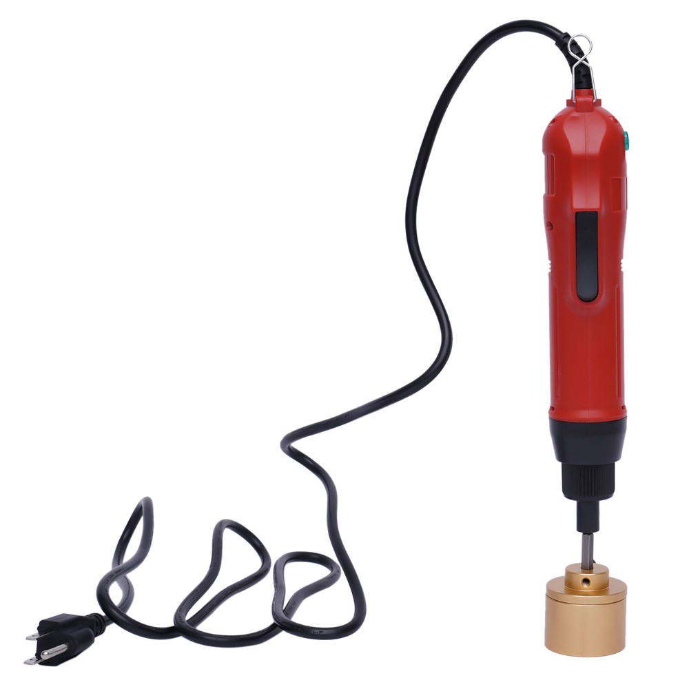 110V Handheld Electric Bottle Capping Machine Screw Capper Sealing Sealer Tool