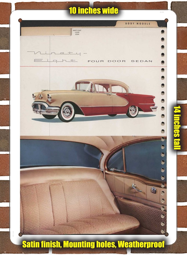 Metal Sign - 1956 Oldsmobile (Sign Variant #2)