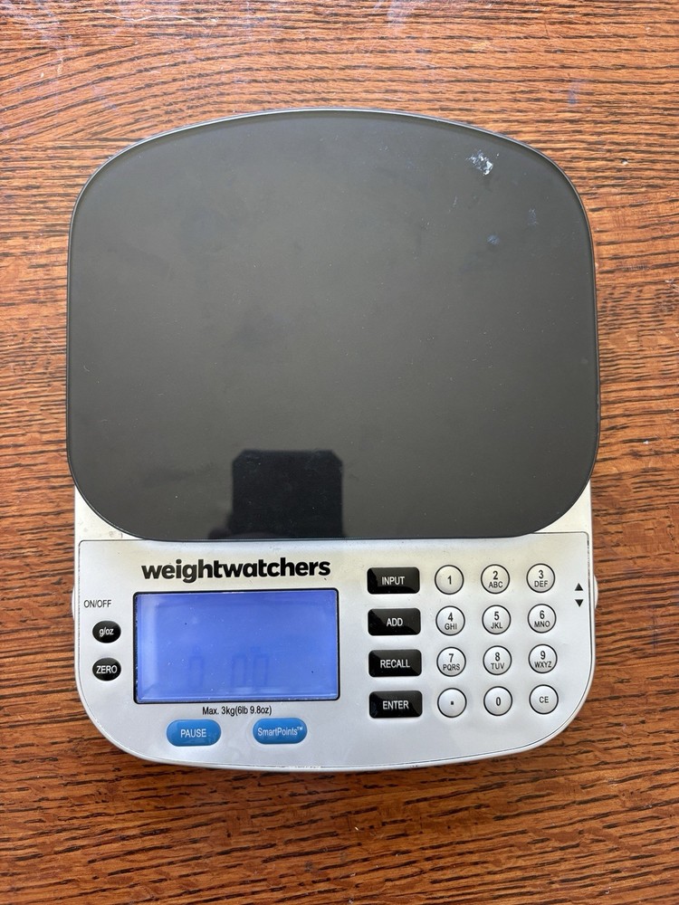 Weight Watchers Electronic Food Scale w/ Points Plus Values Database