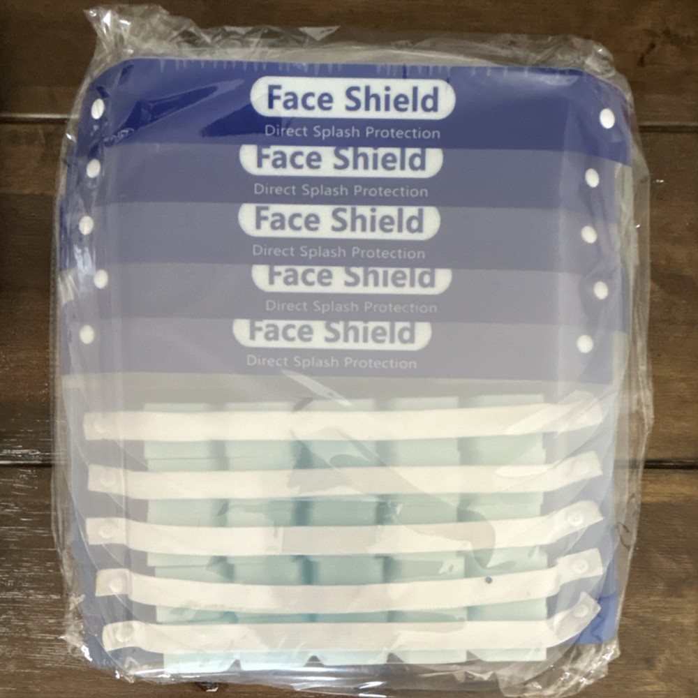 Face Shield Direct Splash Protection, 2 Sets