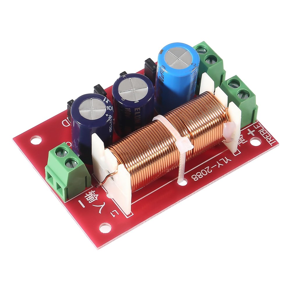 4pcs 400W Adjustable Multi Speaker Treble/Bass 2 Unit Audio Frequency Divider...