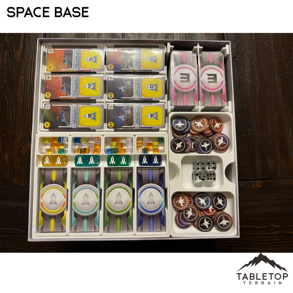 Space Base with Expansions Board Game Insert / Organizer