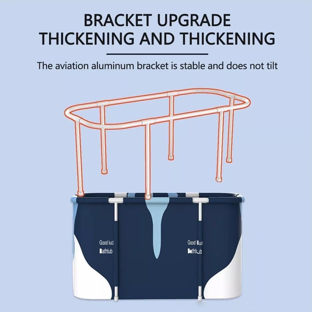 Portable Foldable Bathtub, Portable Bathtub for Adults, SPA Tub New