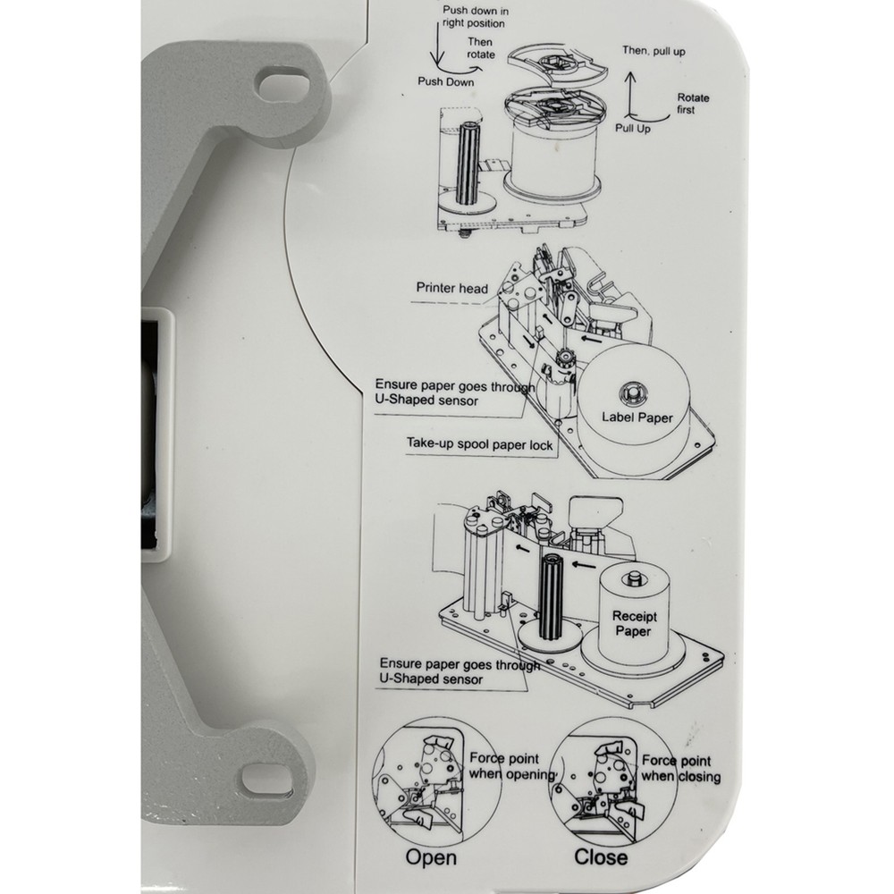 Digital Price Computing Scale Thermal Printer 15kg Capacity Electronic Scale