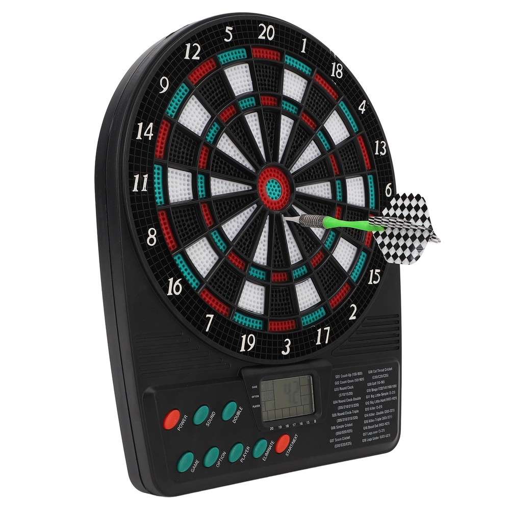 Electronic Dartboard Set Automatic Scoring Soft Tip Dartboard With Multiple FF