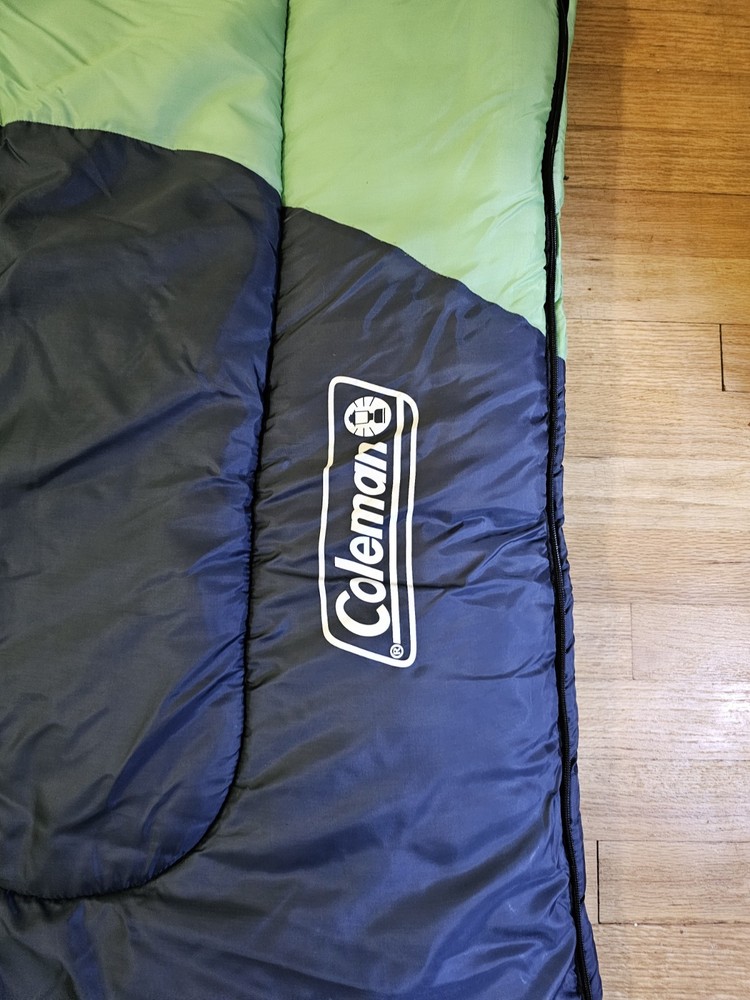 Coleman Raymer Sleeping Bag - Green/Blue