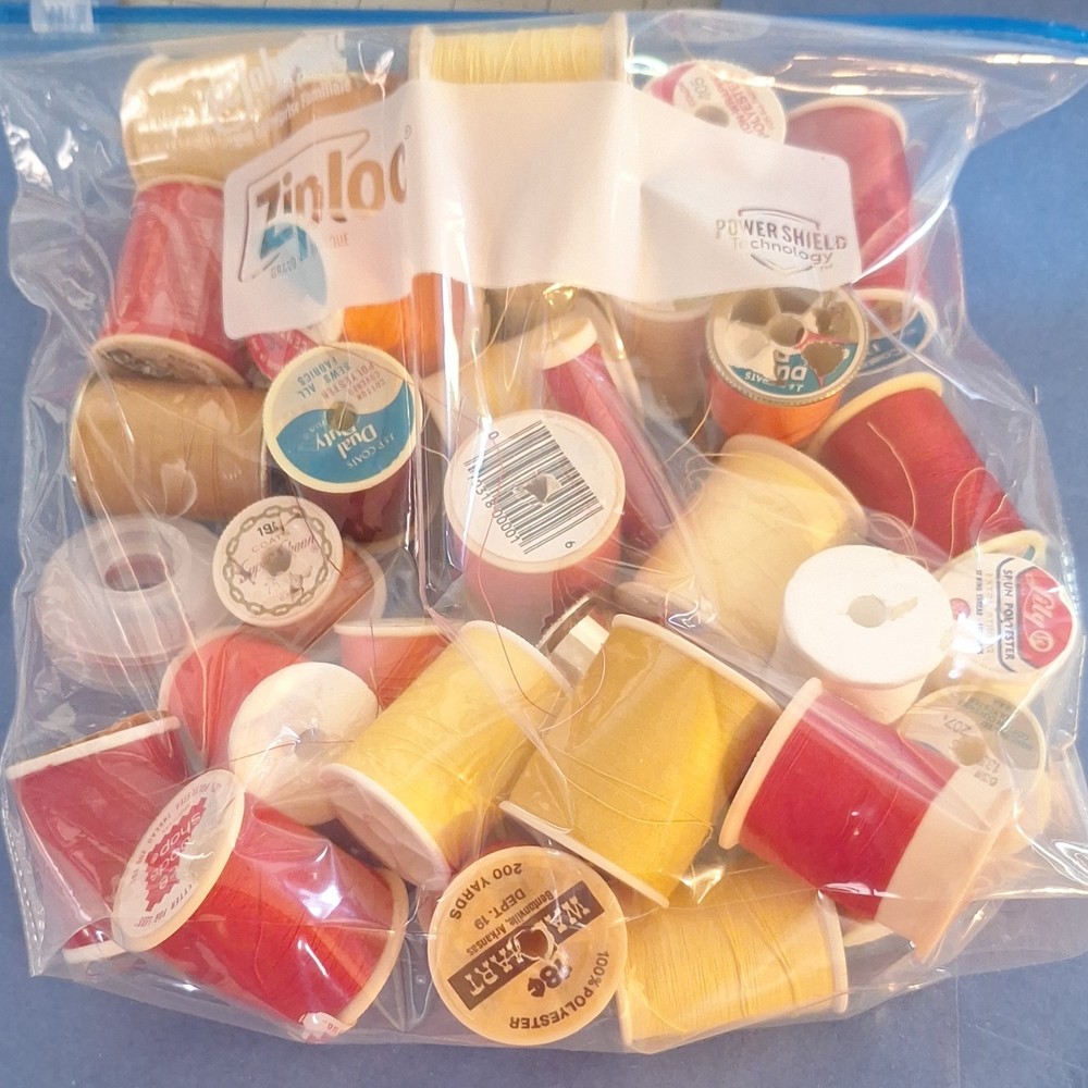 Coats & Clark, Trusew Sewing Thread Spools Lot Polyester Multicolor