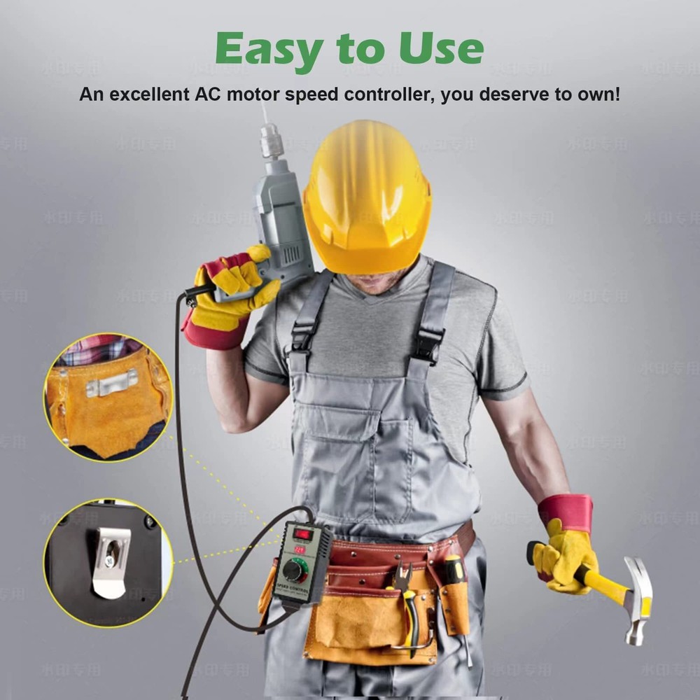 Ac Motor Speed Controller 120v 15a Max Ac Variable Speed Controller Electronic V