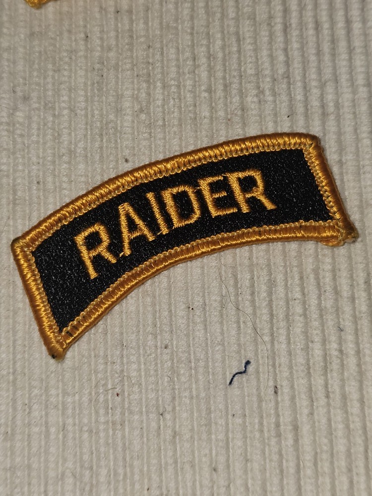1960s US Army Raider Tab Patch L@@K!!!