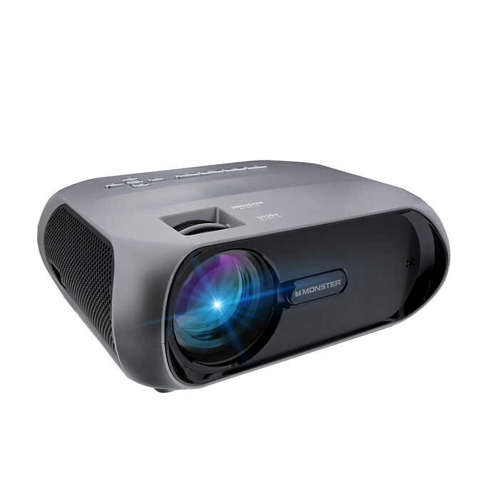 Monster Vision 1080P Image Stream Projector ONLY 2500 Lumens [MISSING REMOTE]™