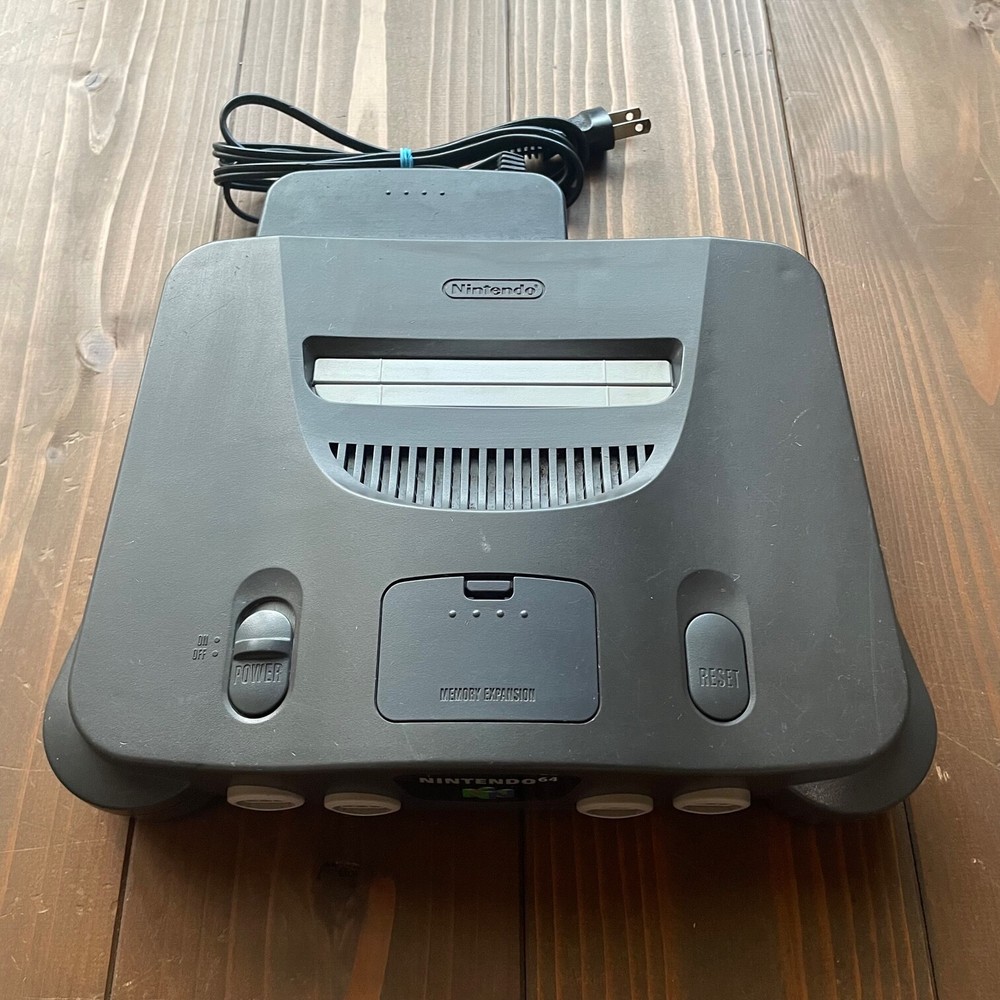 Authentic Nintendo 64 Console Add AV Cables N64 Controller(s) JPN Ver. TESTED