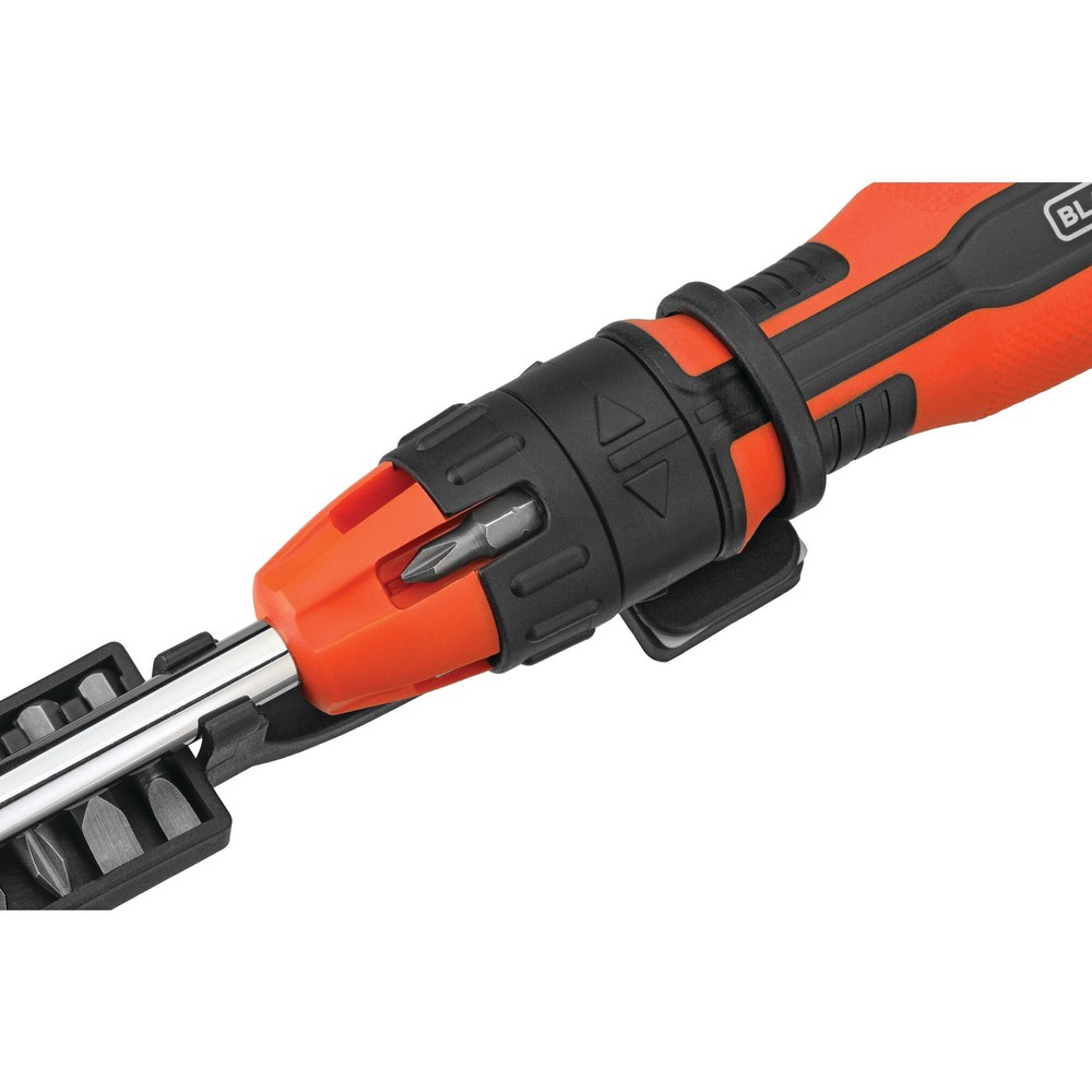 BLACK+DECKER Ratcheting Screwdriver, 10 Bit - BDHT68000