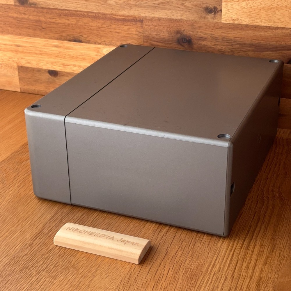 TEAC Stackable Telescoping MiniDisc Storage Unit Case Holds 32 MDs Gray #47