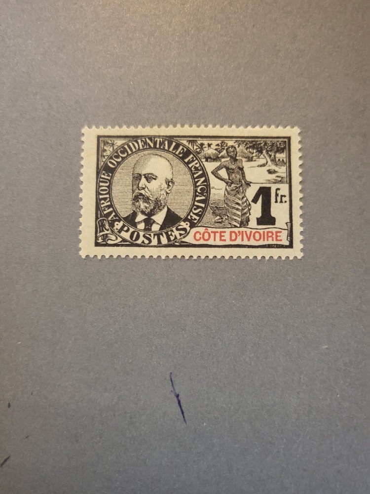 Stamps Ivory Coast Scott #34 h