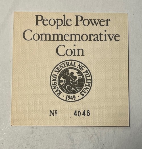 Philippines - 1988 Large Silver 500 Piso - RARE