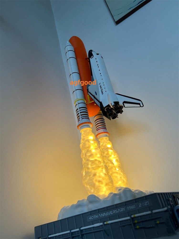 1:144 Scale STS Discovery OV-103 Space Shuttle Model LED Light Finished Painted