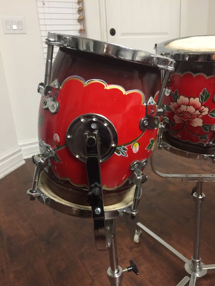 Five Tunable Five Piece Drum Set for performance