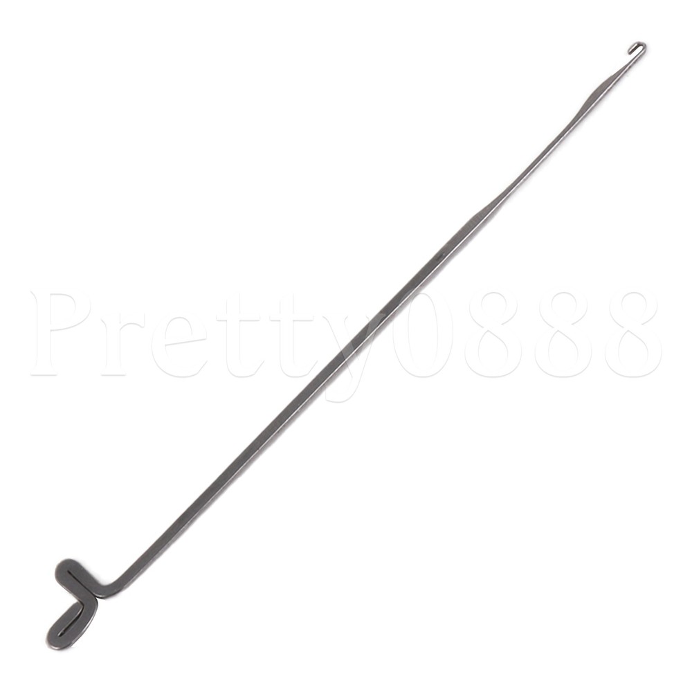 Single Head Crochet Bead Piercing Tool for Sewing Threading and Craft Projects