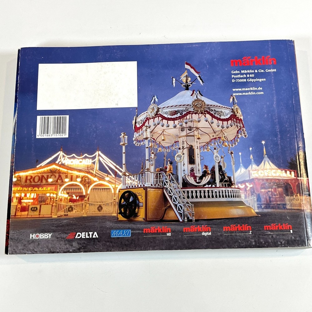 Marklin 2000 2001 Full Line Complete Program Product Catalog