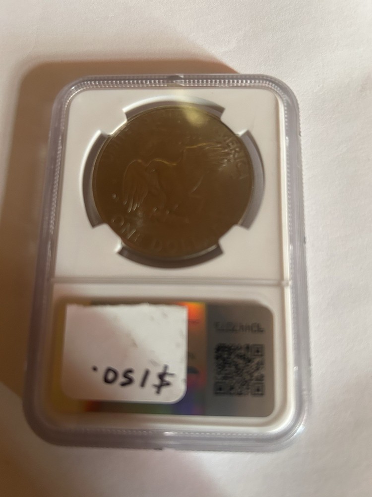 1972 D $1 Eisenhower Dollar NGC MS66