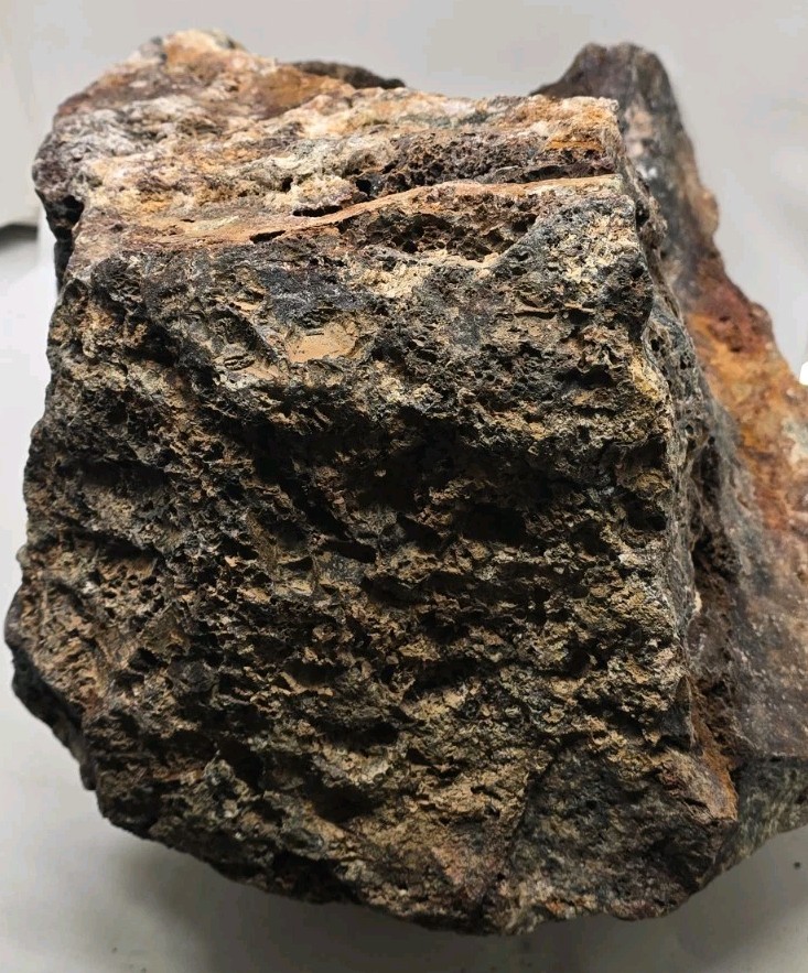 Large Heavy Raw Chunk Of Arizona Silver Copper Gold Ore Specimen 74.4 Lbs.