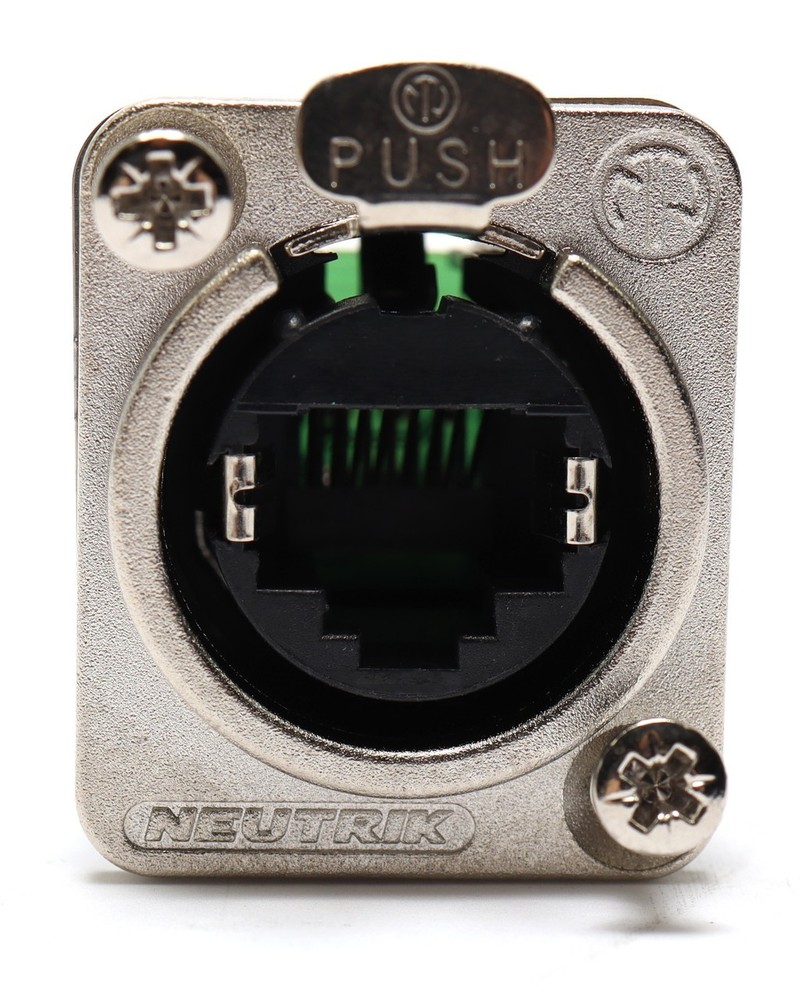 Neutrik NE8FDP etherCON RJ45 Feedthrough Receptacle