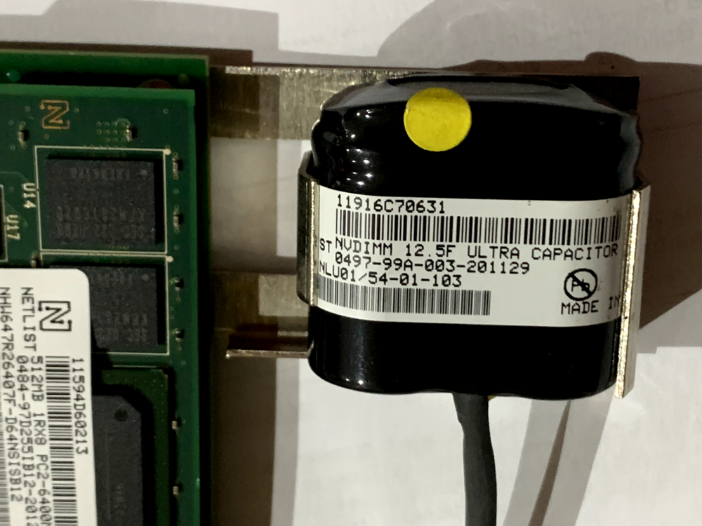 New-102-018-002-C Dell Compellent PCI-E Raid Server Controller Card 512MB w/bat