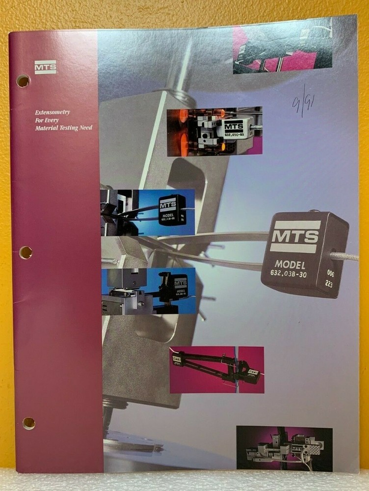 MTS Systems Corporation 1990 Catalog.