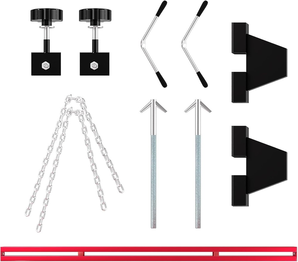 GRAVEE Engine Support Bar 1100Lbs Engine Load Leveler w/ Dual Hook Transmission
