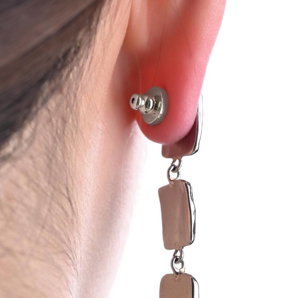Earring Backs for Droopy Ears Heavy Earrings - Replacements Locking Ear Suppo...