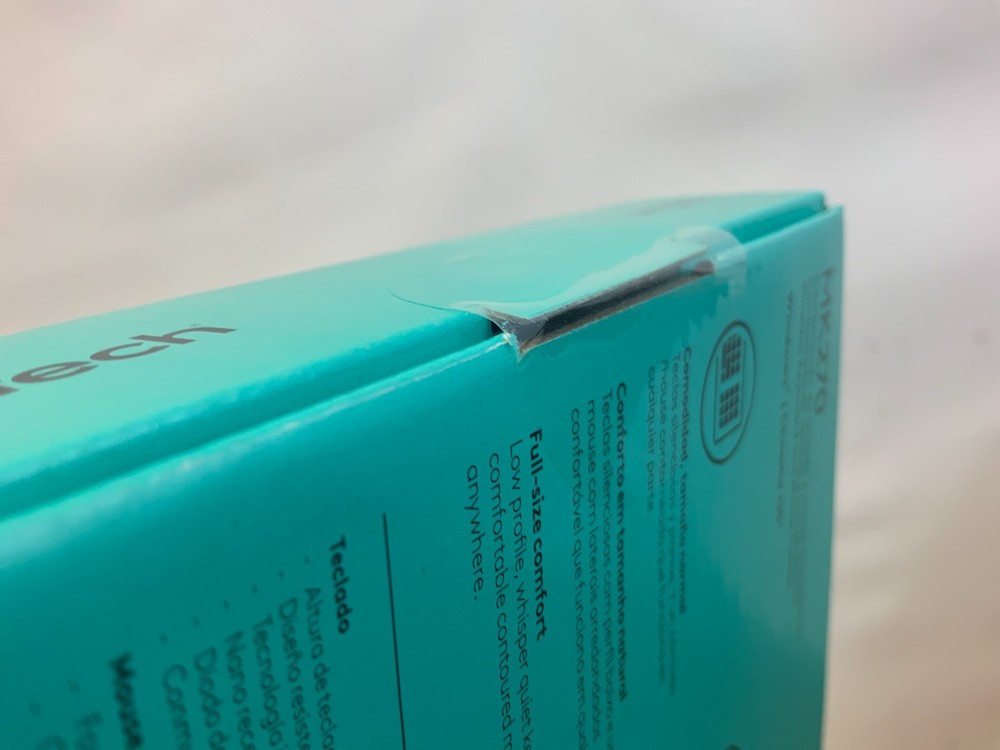 Logitech MK270 Wireless Keyboard & Mouse ✨✅✨NEW! OPEN BOX! FULLY FUNCTIONAL!!✨✅✨