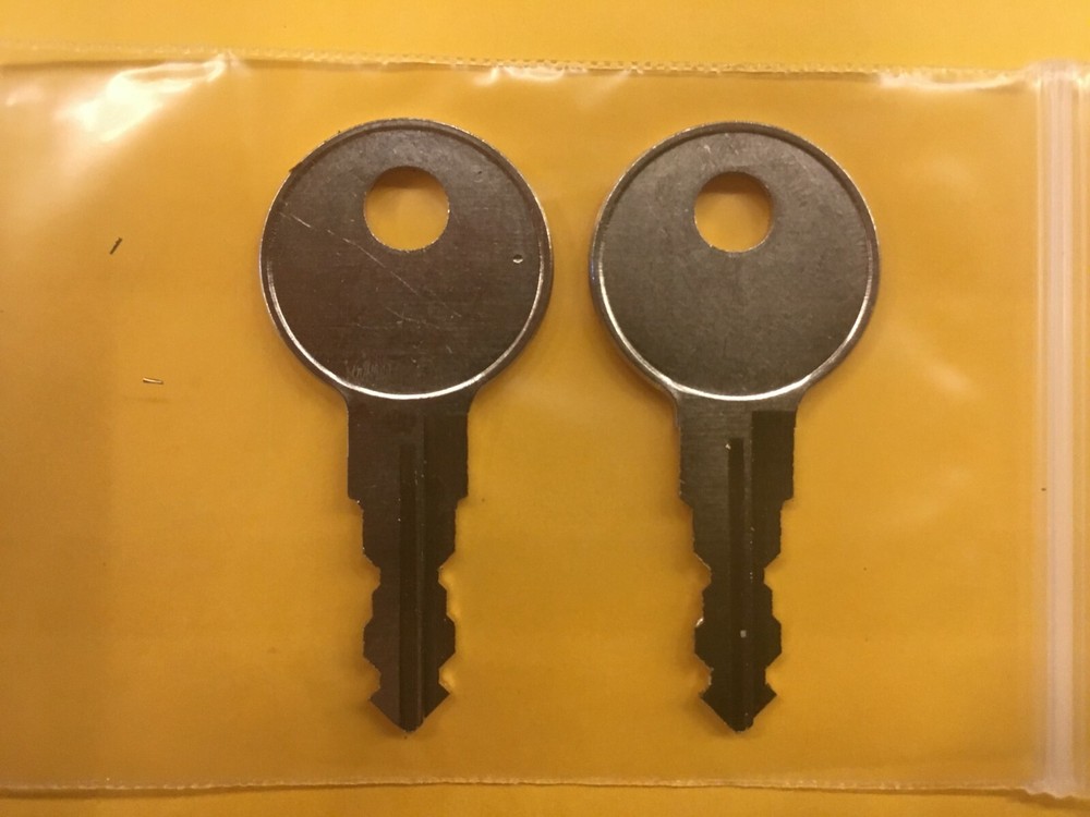 2-Keys for Tractor supply Delta Pro box Key Code BB01 - BB10 Made in USA
