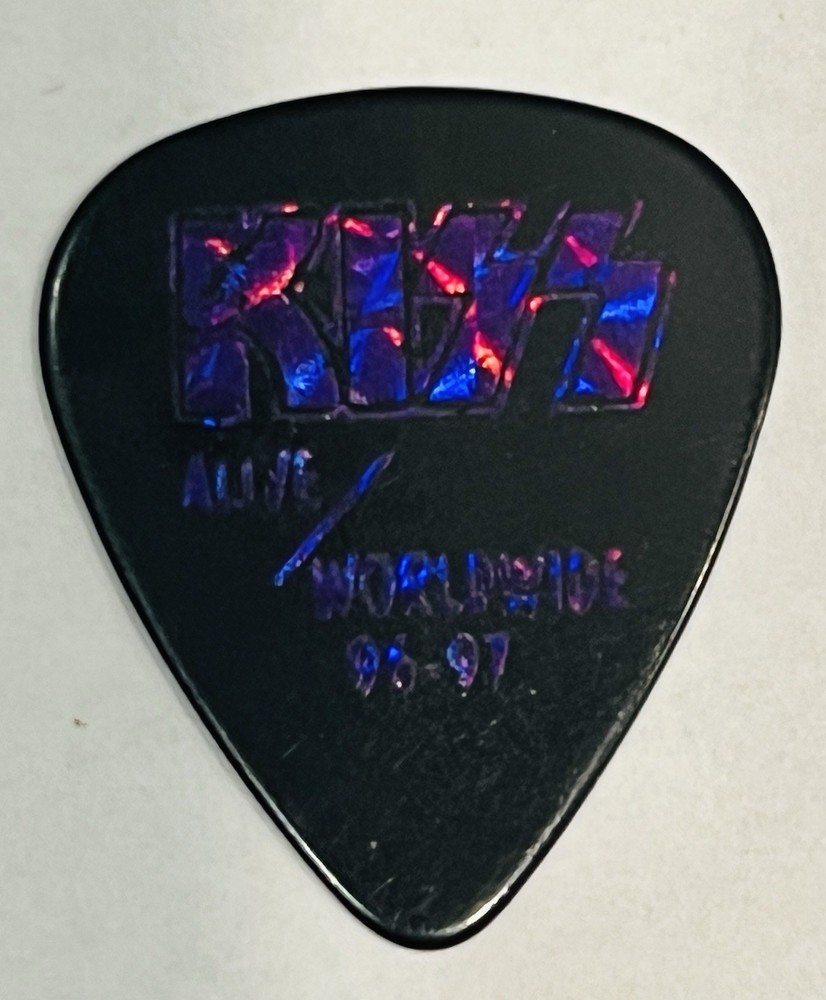 Kiss Paul Stanley Alive Worldwide Guitar Pick/Phone Card/Backstage Pass Combo