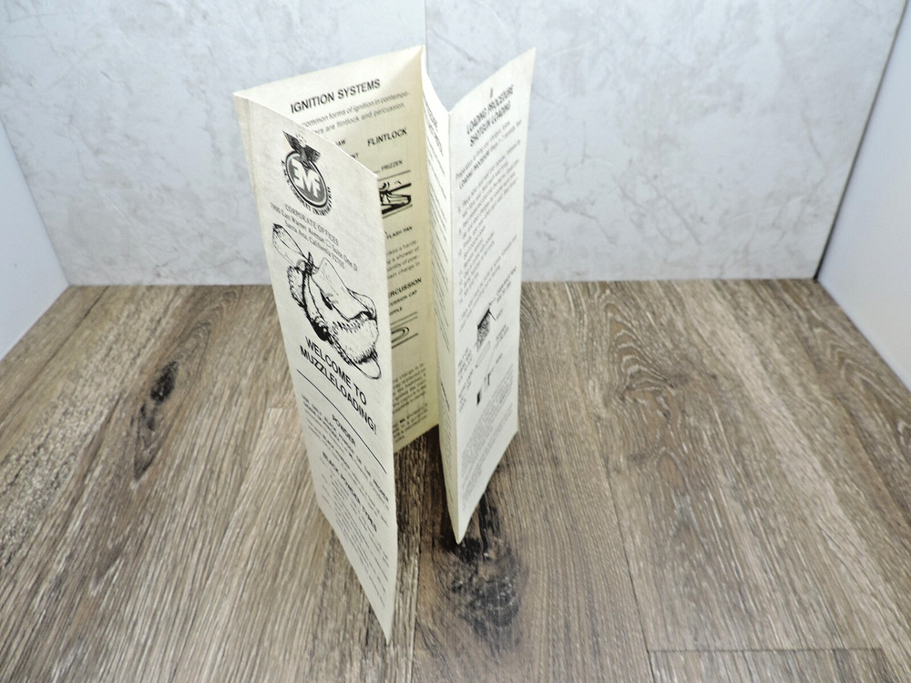 EMF Welcome To Muzzeloading! Pamphlet