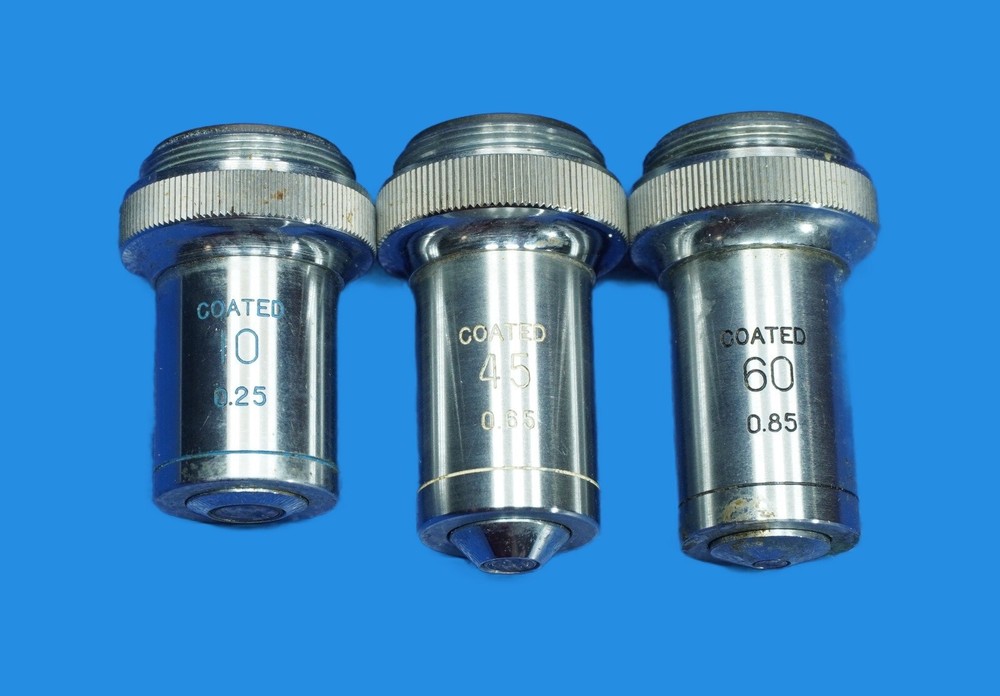 Tower microscope objective lens 10/0.25 45/0.65 60/0.80