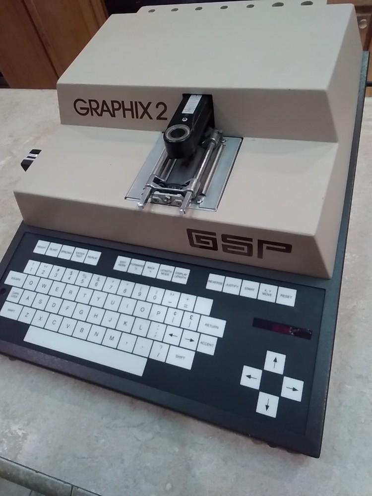 Gerber SignMaker Graphix 2 Gsp Auto-kern With Module, Original Box, Cover