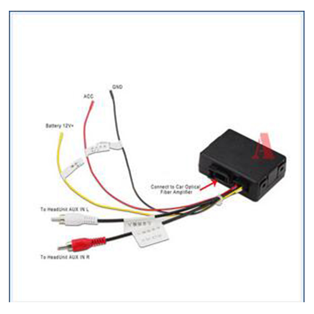 Fiber Optic Decoder For Mercedes R171 Only fit radio head unit in our store