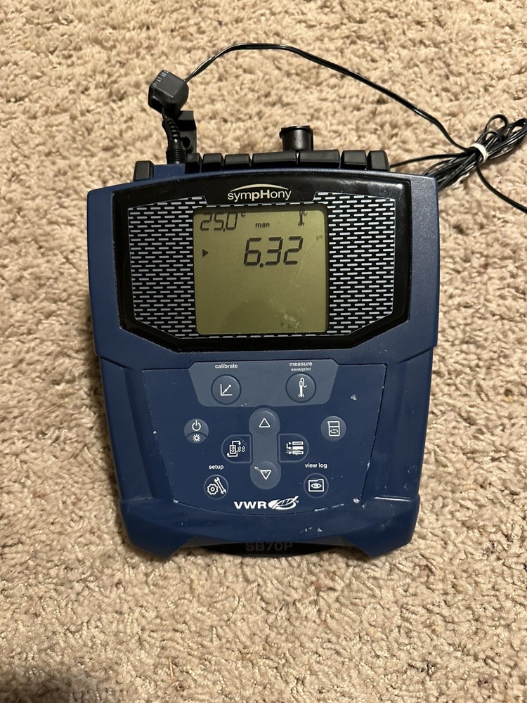 VWR SympHony SB70P Laboratory Benchtop pH Meter
