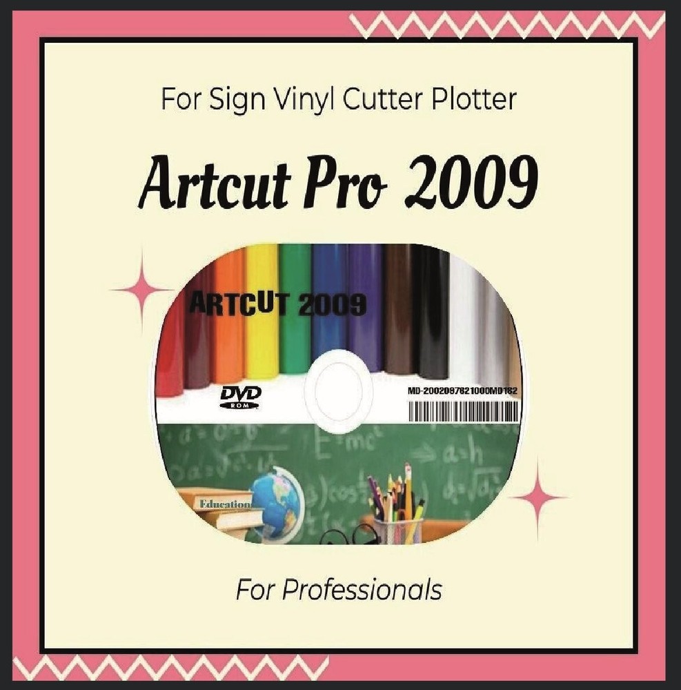 ARTCUT 2009 Vinyl Cutting Plotter Software For Sign Making