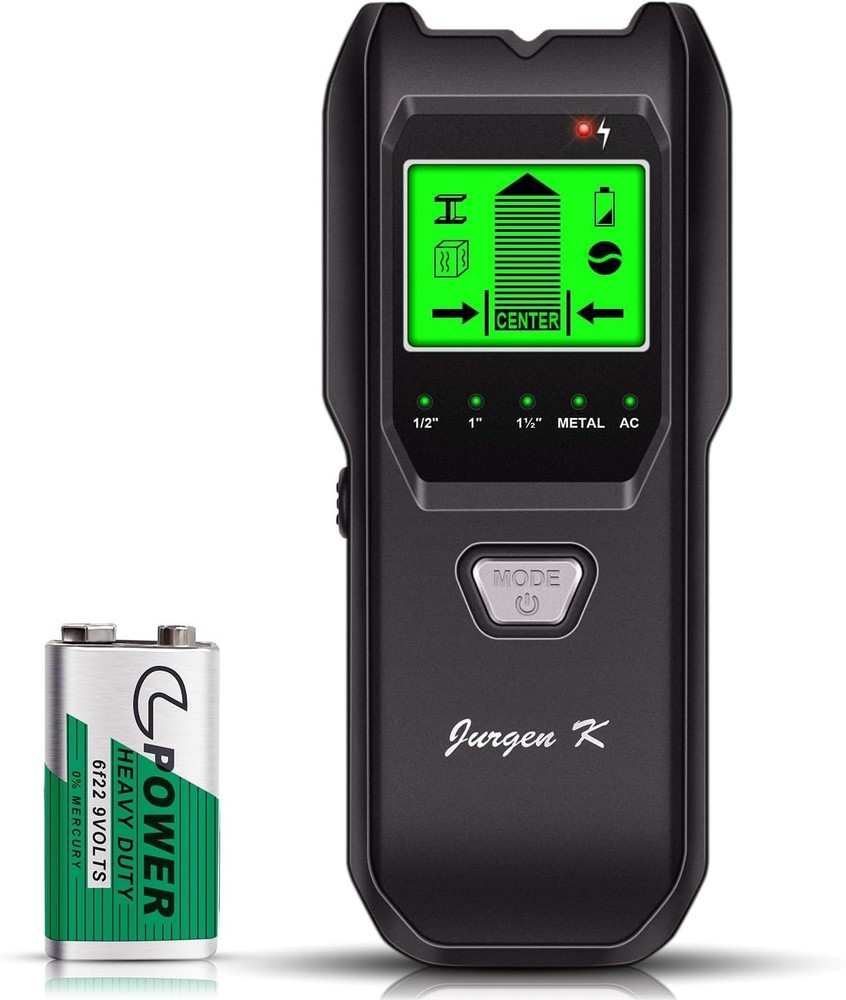 5 in 1 Multifunction Stud Detector - Accurate Center & Edge