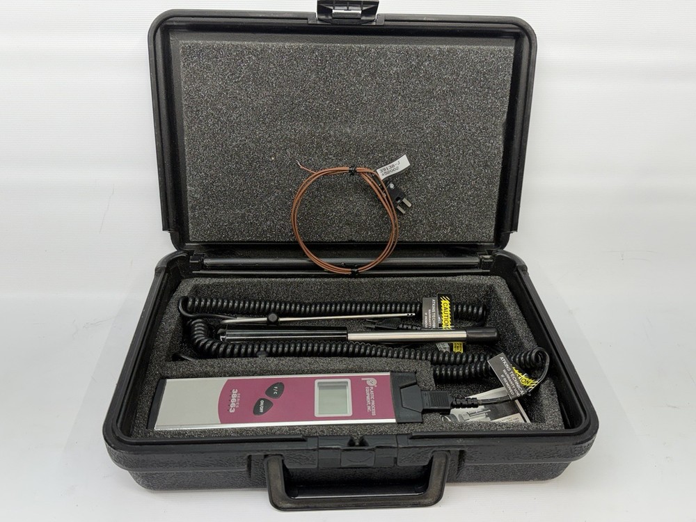 PLASTIC PROCESS EQUIPMENT 38663 TYPE J THERMCOUPLE THERMOMETER