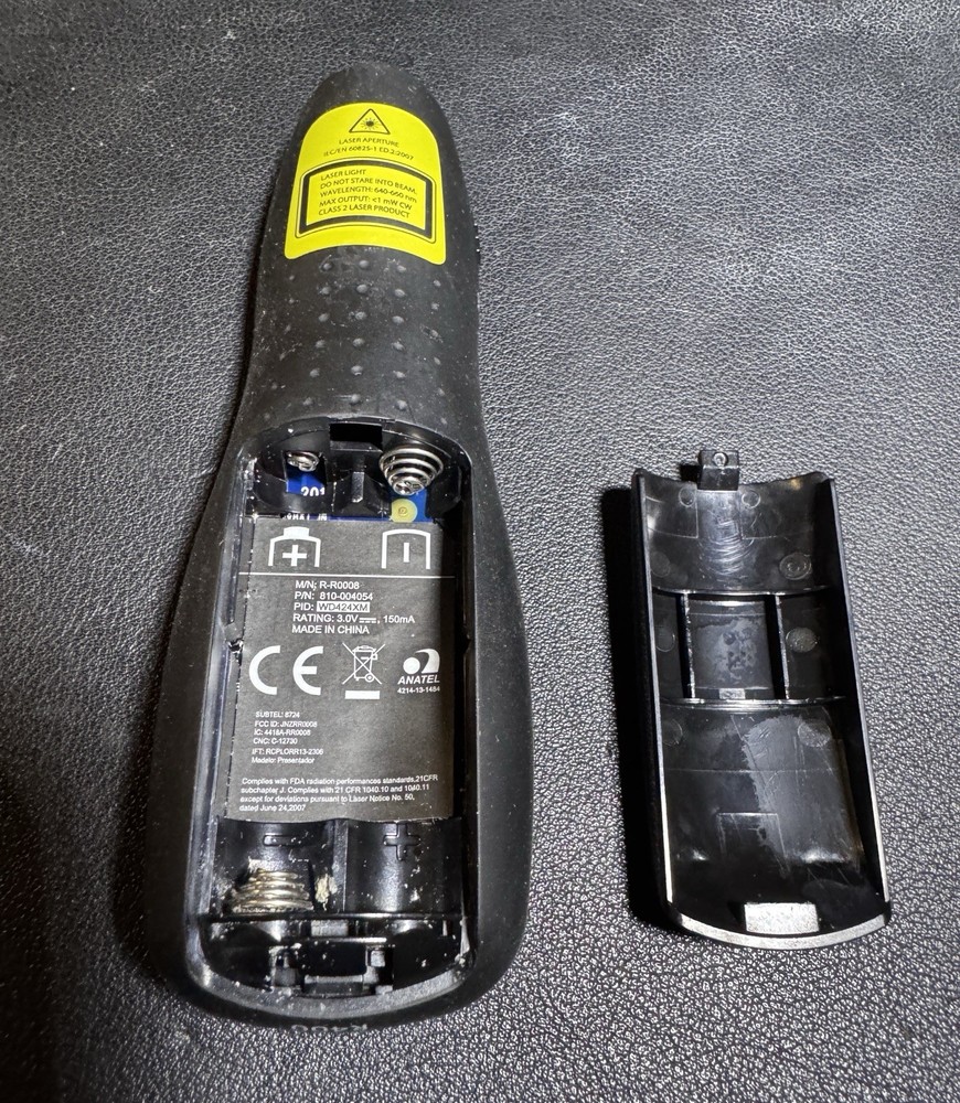 🟢 Logitech Wireless R400, Wireless Presentation Remote Laser point