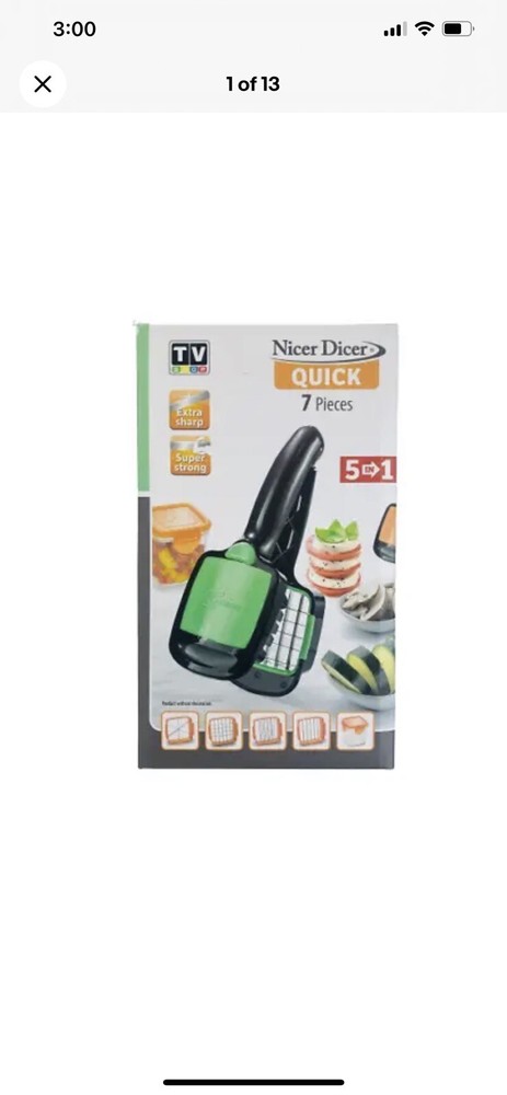 Nicer Dicer Quick 7 Pieces 5 In 1