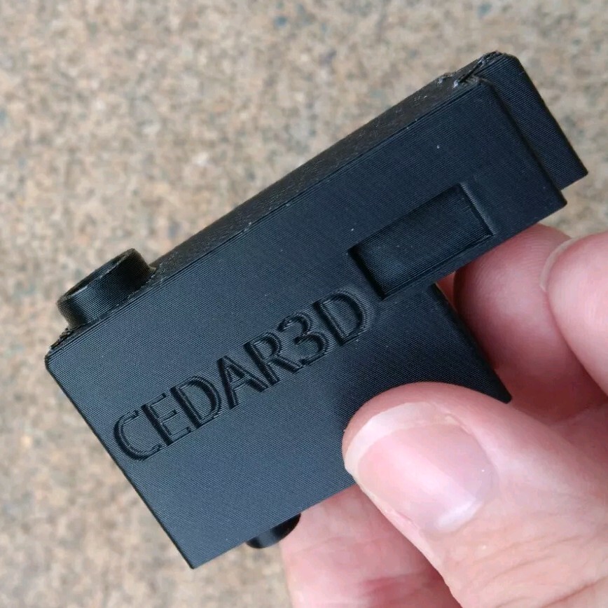 Airsoft Universal Odin M12 Speedloader Adapter Black