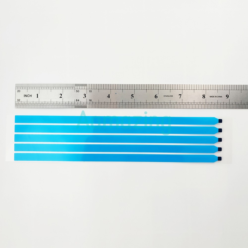 Set of 5 Pull tabs Stretch Release Adhesive Strips for 17" LCD Screen with Tabs