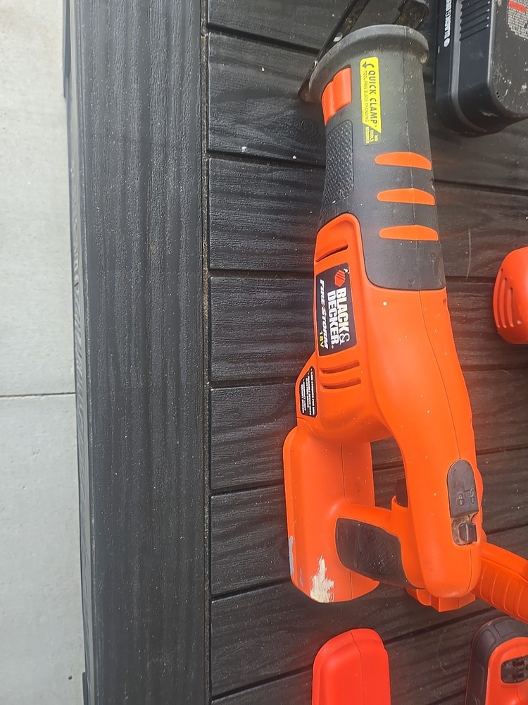 Black & Decker FireStorm 18V Cordless Tool Set: See Description Complete List