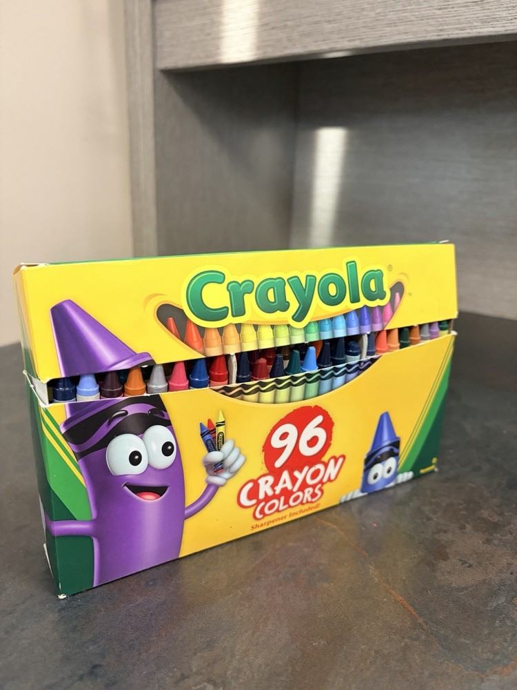 Crayola 520096 96ct Crayons with Built-in Sharpener