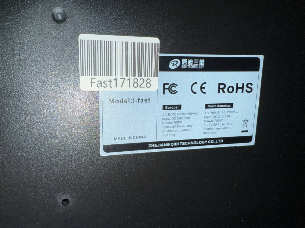 QIDI TECH i-Fast Normal High TEMP Dual Extruder 3D Printer